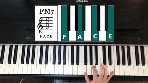 fm7 코드 피아노